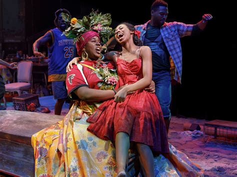 The original version of The Little Mermaid isn’t quite the fairytale that Disney managed to reimagine for its feature films, and neither is Once On This Island, which is based on Rosa Guy’s My Love, My Love, itself an adaptation of the Hans Christian Andersen tale. Lynn Ahrens and Stephen Flaherty’s musical won the Olivier when it …